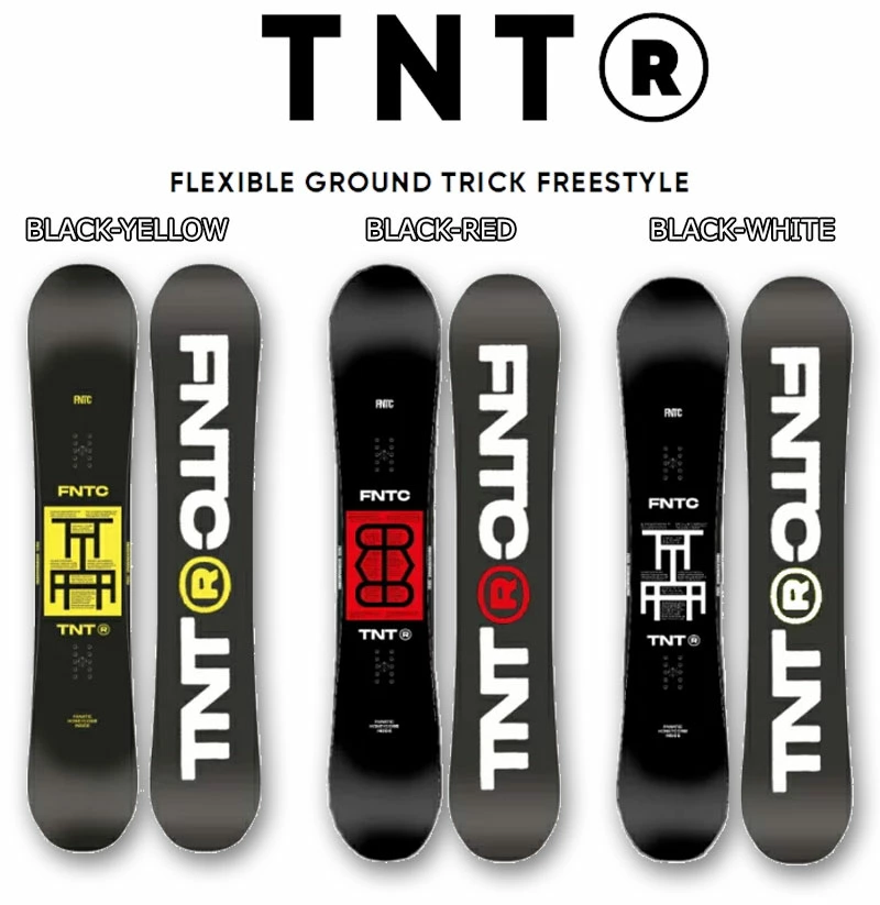 FNTC TNT-R 153センチ black/red スノーボード-