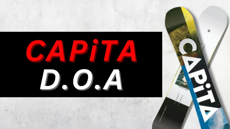 スノーボード キャピタCAPITA D.O.A ユニオンバイン付定価88,000
